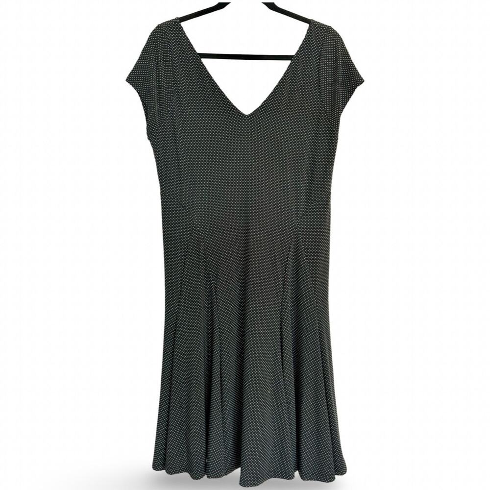 Lauren Ralph Lauren Dress Polka Dot Dress sz L